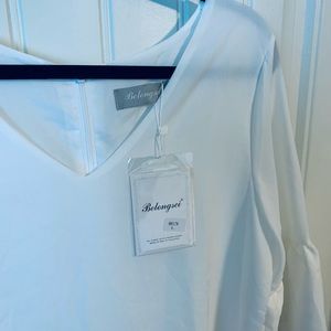 Brand new white dress